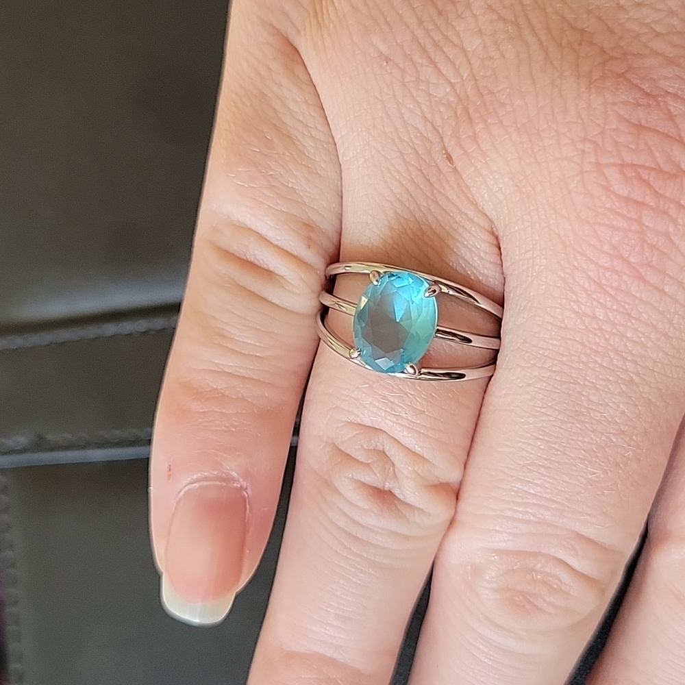 ST Bath Bomb Ring gift, sz 7.5